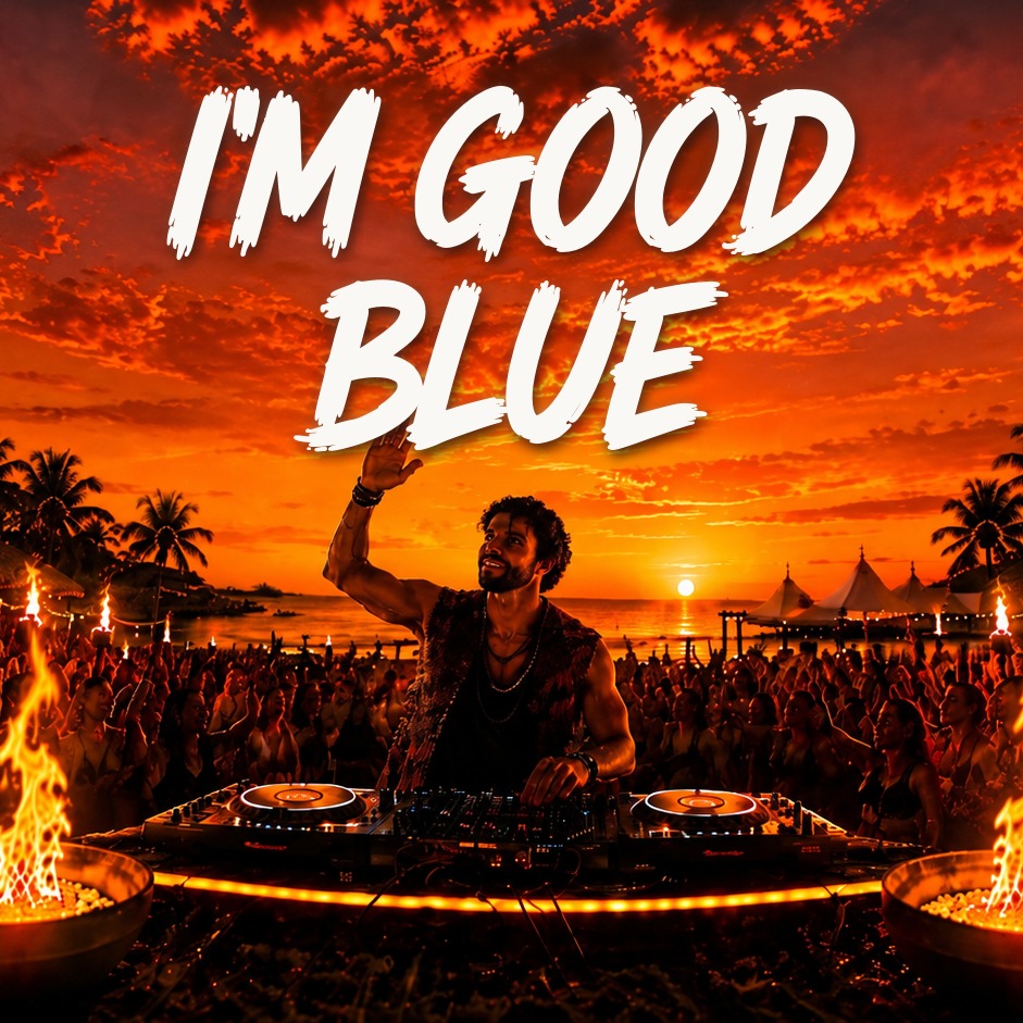 Cover art for David Guetta & Gabry Ponte - I'm Good [Blue] (ENNEM Afro House Remix)
