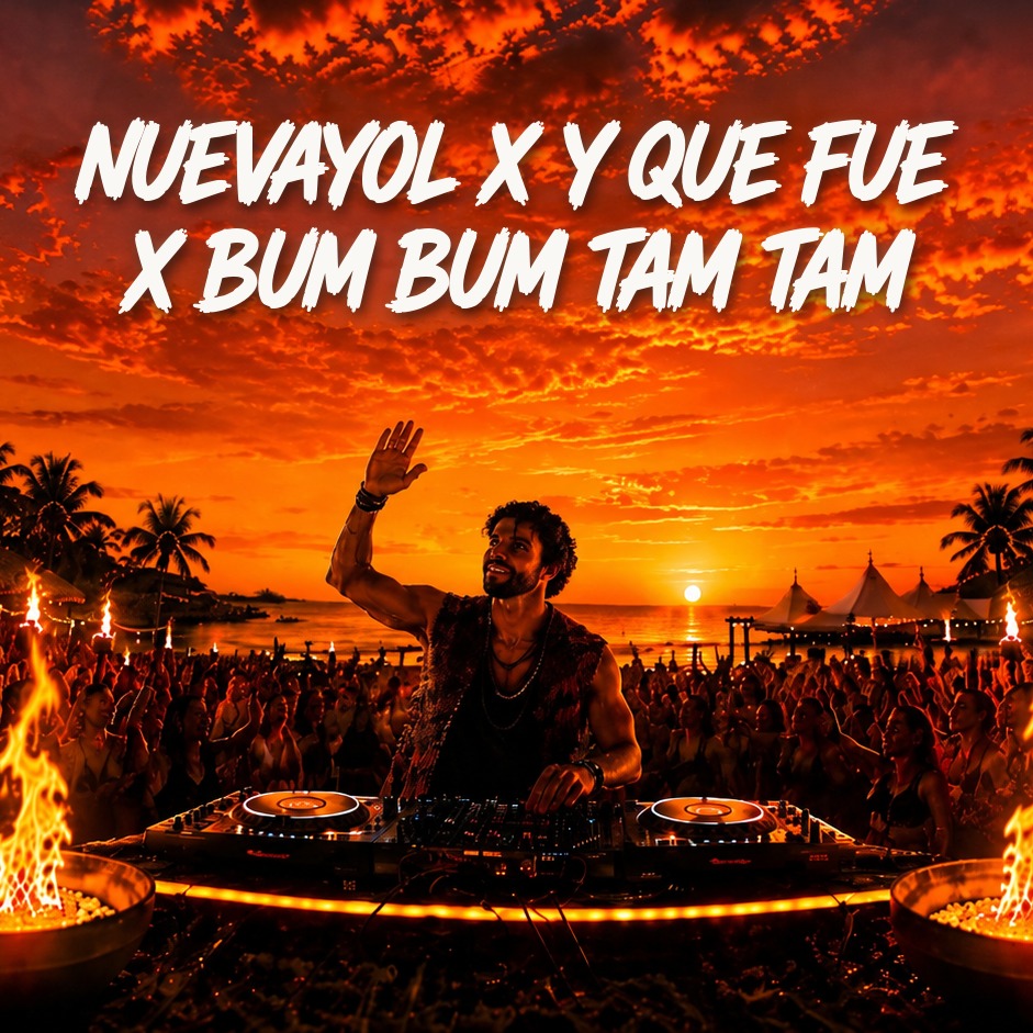 Cover art for Bad Bunny x Don Miguelo x Mc Fioti - Nuevayol x Y Que Fue x Bum Bum Tam Tam (ENNEM Afro House Remix)
