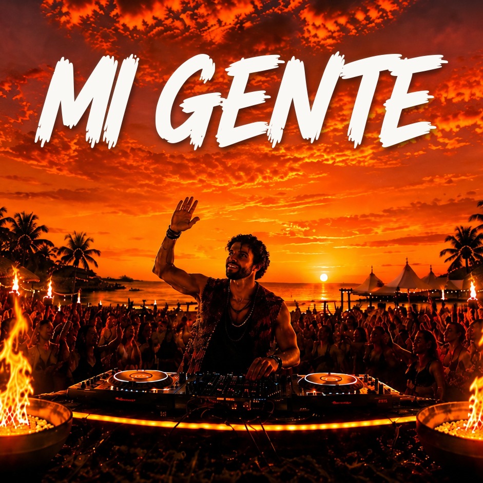 Cover art for J Balvin, Willy William - Mi Gente (ENNEM Afro House Remix)