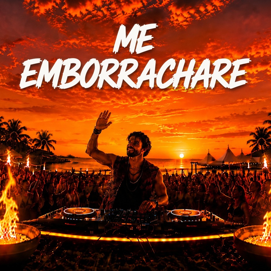 Cover art for Grupo Extra - Me Emborrachare (ENNEM Afro House Remix)