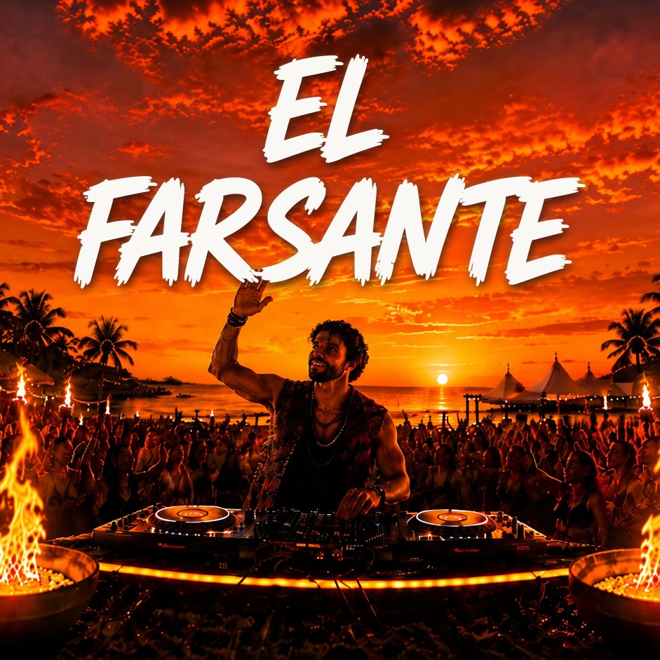 Cover art for Ozuna - El Farsante (ENNEM Afro House Remix)