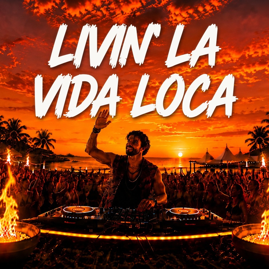 Cover art for Ricky Martin - Livin La Vida Loca (ENNEM Afro House Remix)